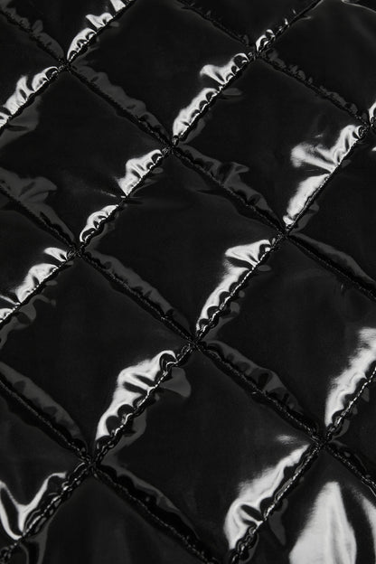 Snomoto Puffer Mini Skirt - Black