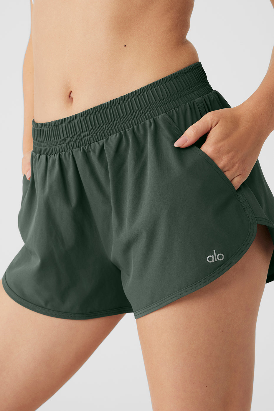 Ivy League Dolphin Short - Dark Cactus