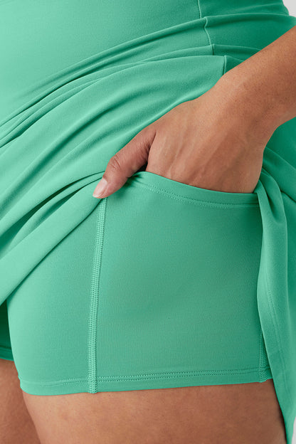 Alosoft Courtside Tennis Dress - Lettuce