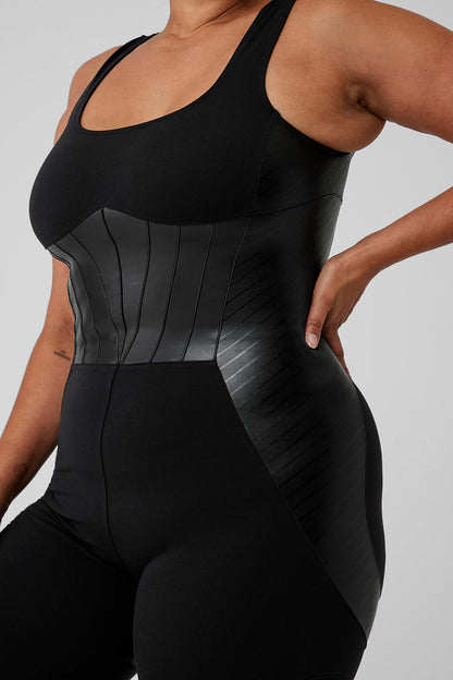 Airbrush Racing Onesie - Black