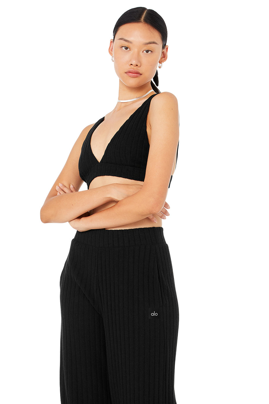Ribbed Take Comfort Bra - Black
