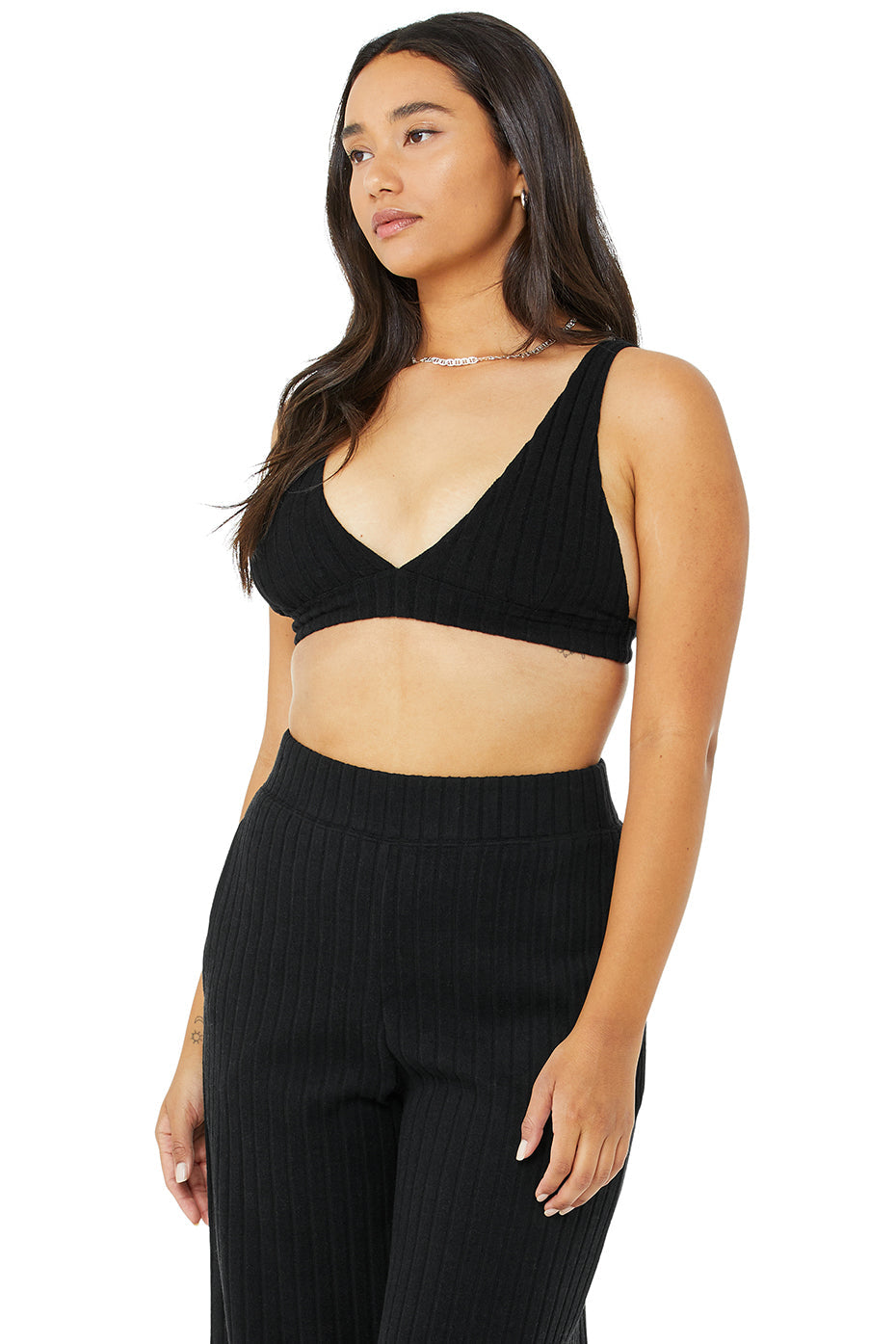 Ribbed Take Comfort Bra - Black