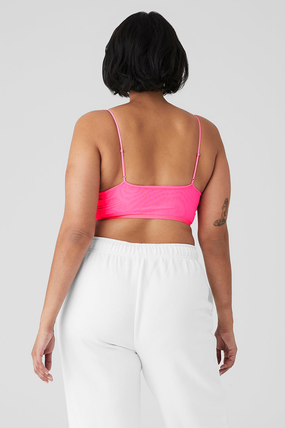 Airmesh Venus Bralette - Fluorescent Pink Coral