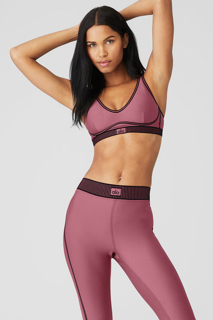 Airlift Line Up Bra - Mars Clay