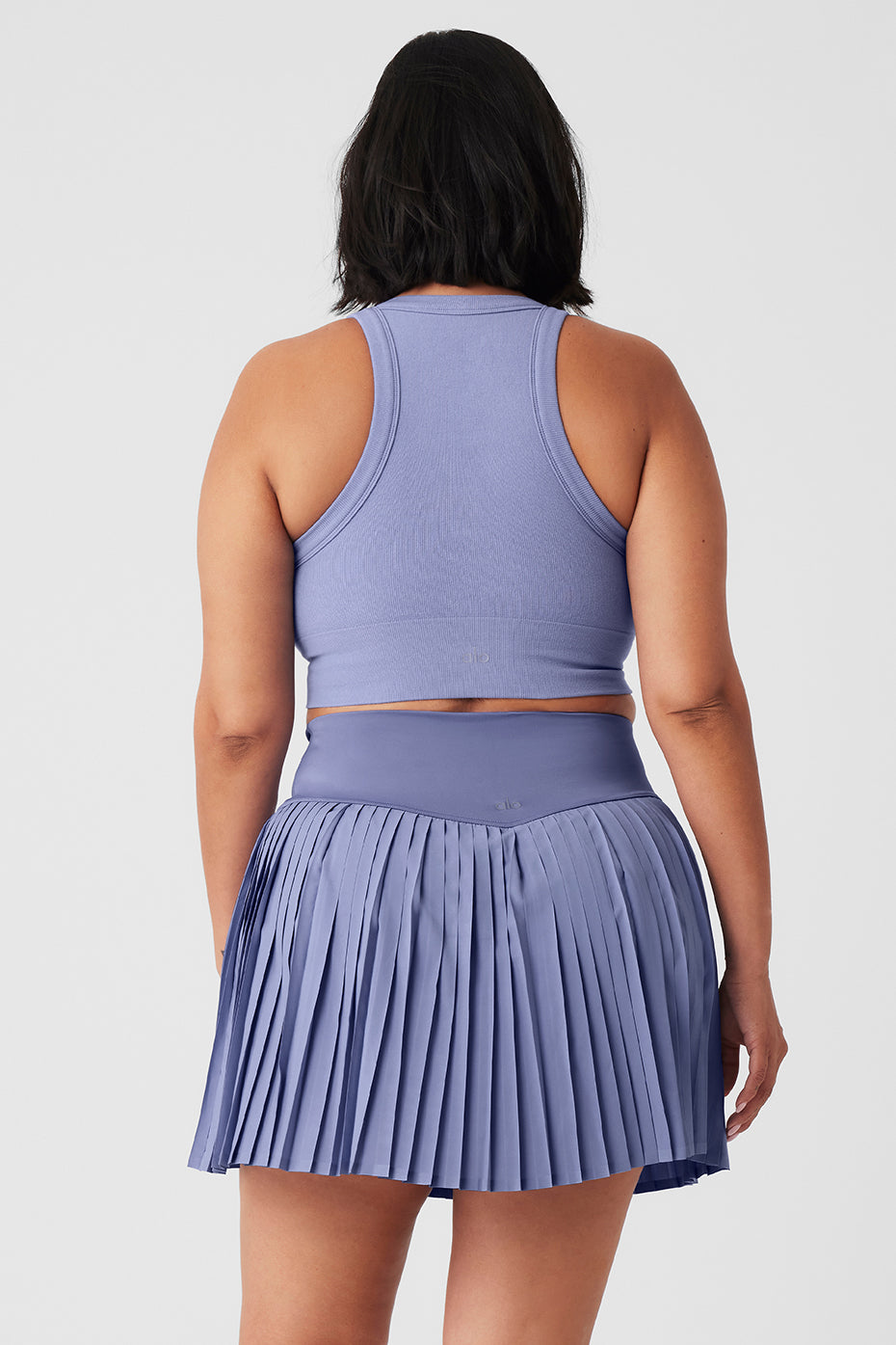 Seamless Delight High Neck Bra - Lilac Blue