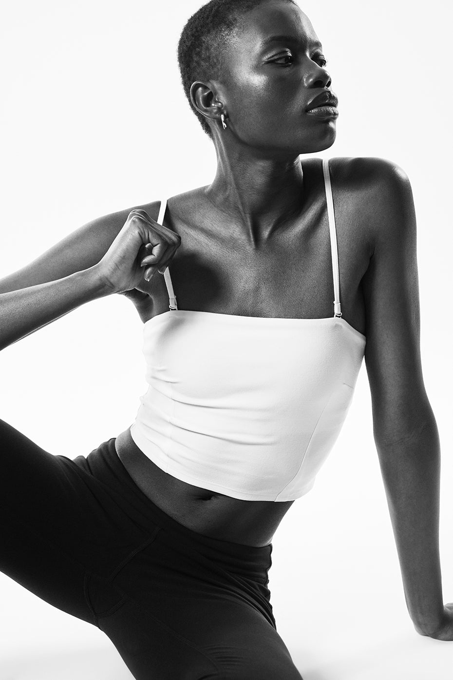 Alosoft Convertible Sunkissed Bandeau - White