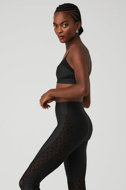 Airlift Mesh Celeste Bra - Black