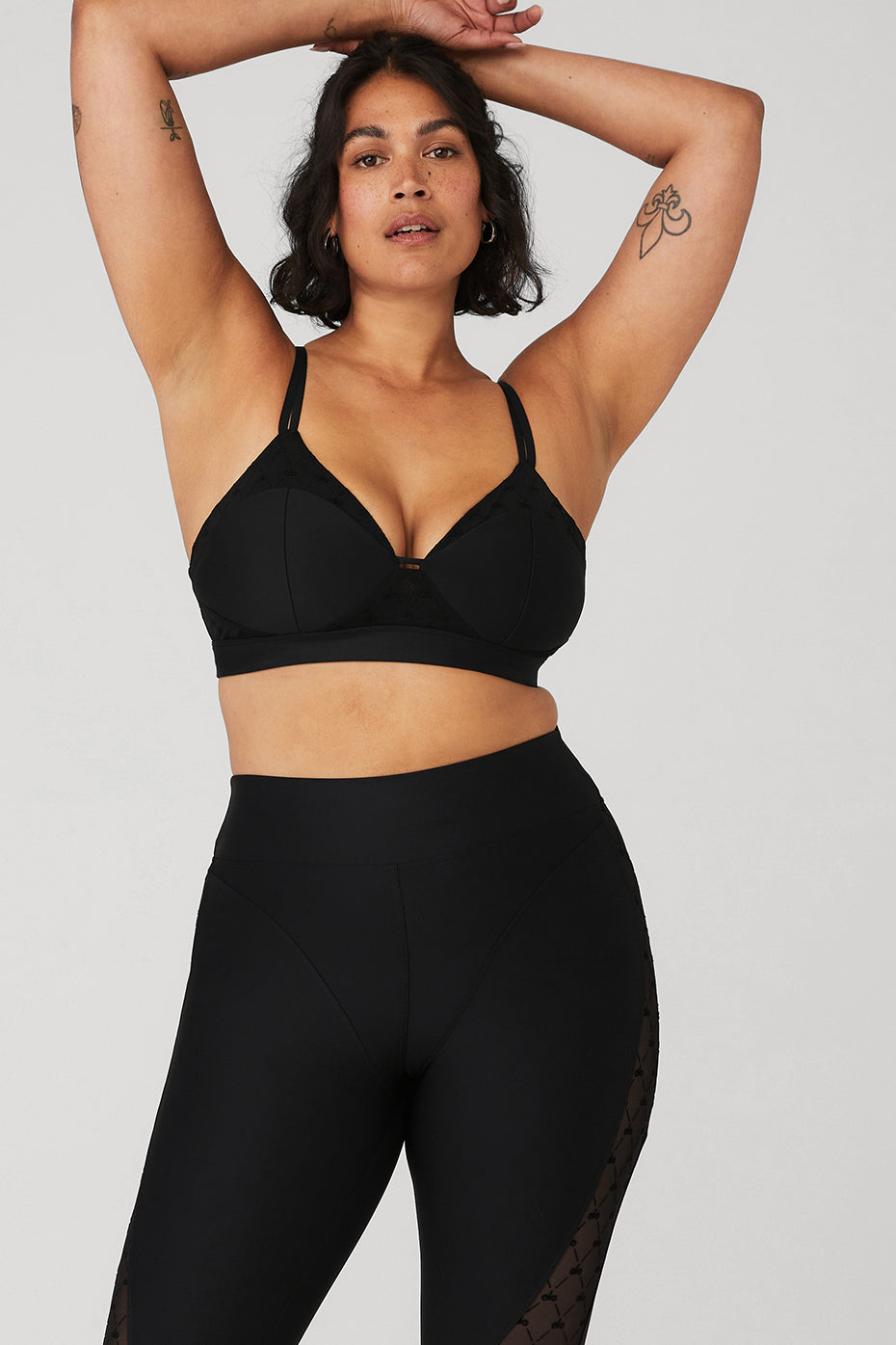 Airlift Mesh Celeste Bra - Black