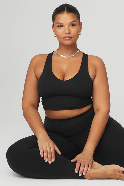 Airbrush Real Bra Tank - Black