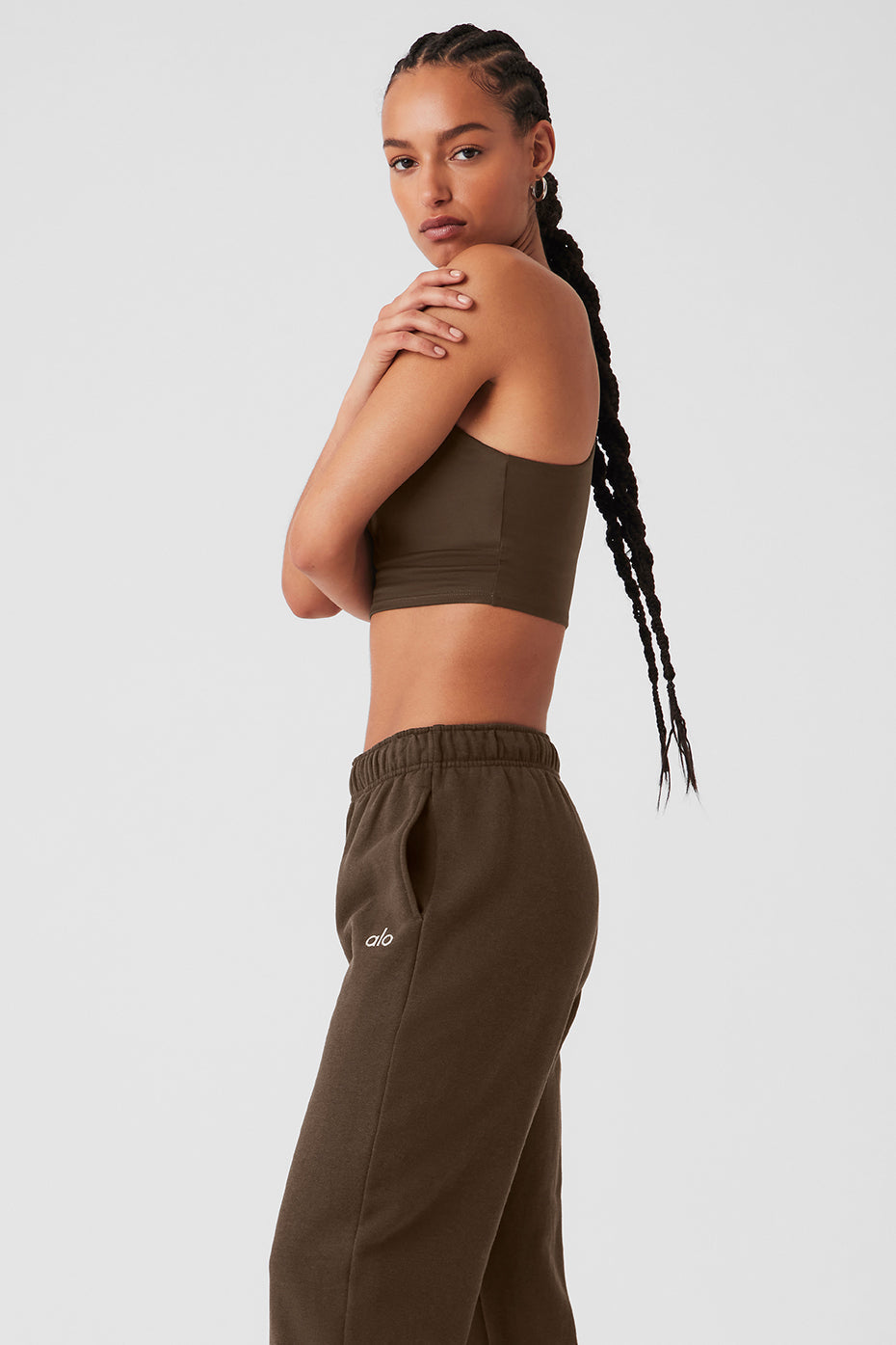 Airbrush Real Bra Tank - Espresso