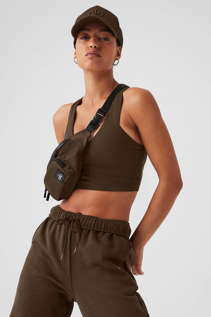 Airbrush Real Bra Tank - Espresso