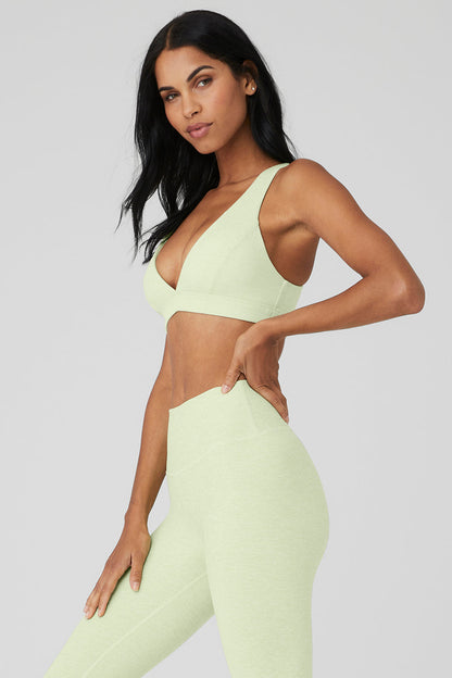 Alosoft Show Stopper Bra - Iced Green Tea Heather
