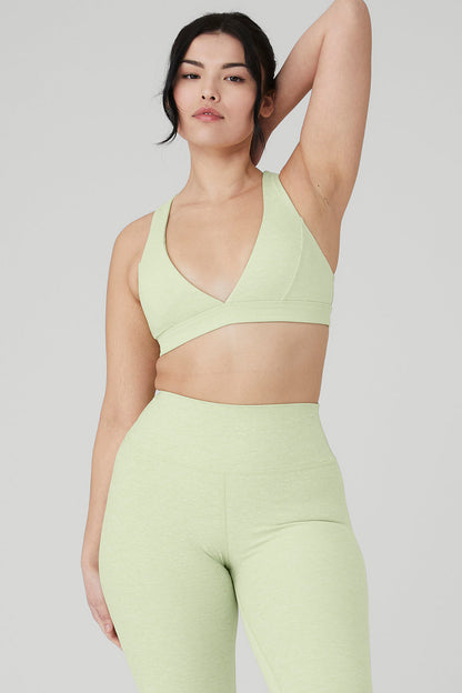 Alosoft Show Stopper Bra - Iced Green Tea Heather