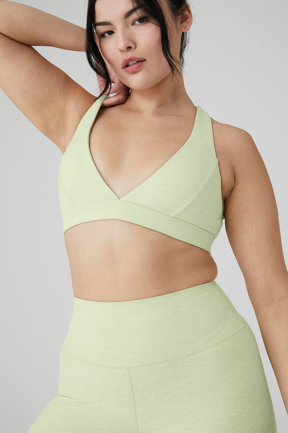 Alosoft Show Stopper Bra - Iced Green Tea Heather