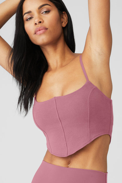 Soft Sculpt Bra Tank - Mars Clay