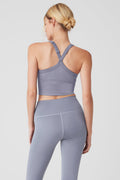Seamless Ribbed Favorite Bra Tank - Fog