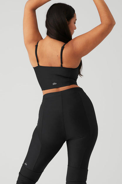 Airlift Street Goddess Bra Tank - Black