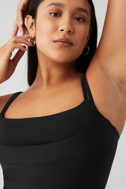 Airlift Street Goddess Bra Tank - Black