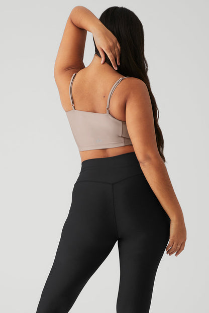 Airlift Street Goddess Bra Tank - Taupe