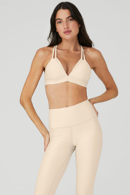 Airlift Layer Up Bra - Macadamia