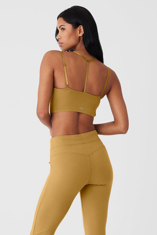 Alosoft Molded Fantasy Bra - Golden Olive Branch