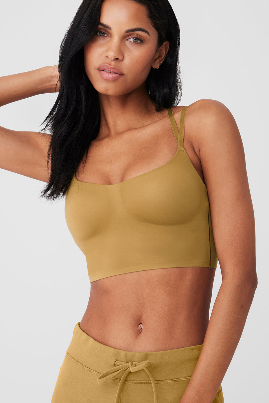 Alosoft Molded Fantasy Bra - Golden Olive Branch