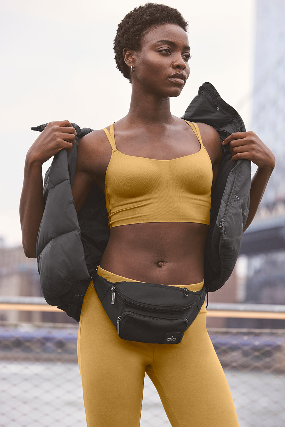 Alosoft Molded Fantasy Bra - Golden Olive Branch