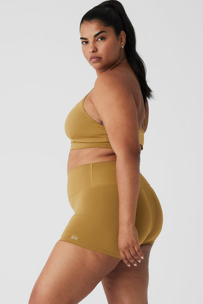 Airlift Intrigue Bra - Golden Olive Branch