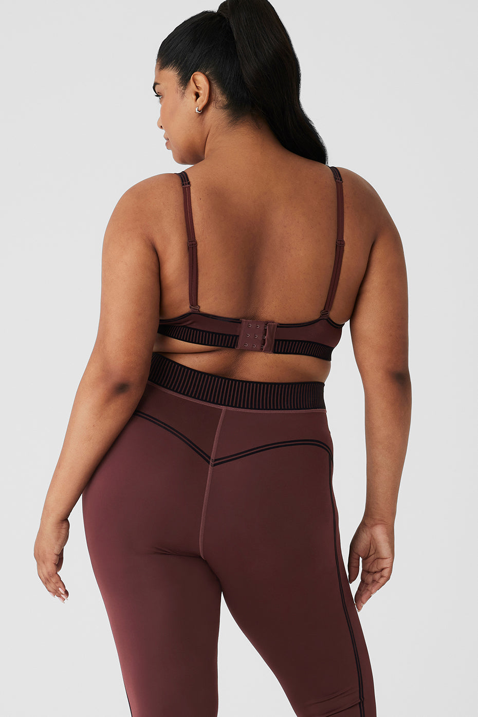 Airlift Line Up Bra - Cherry Cola