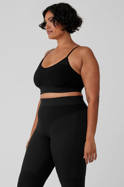 Alosoft Head Start Bra - Black